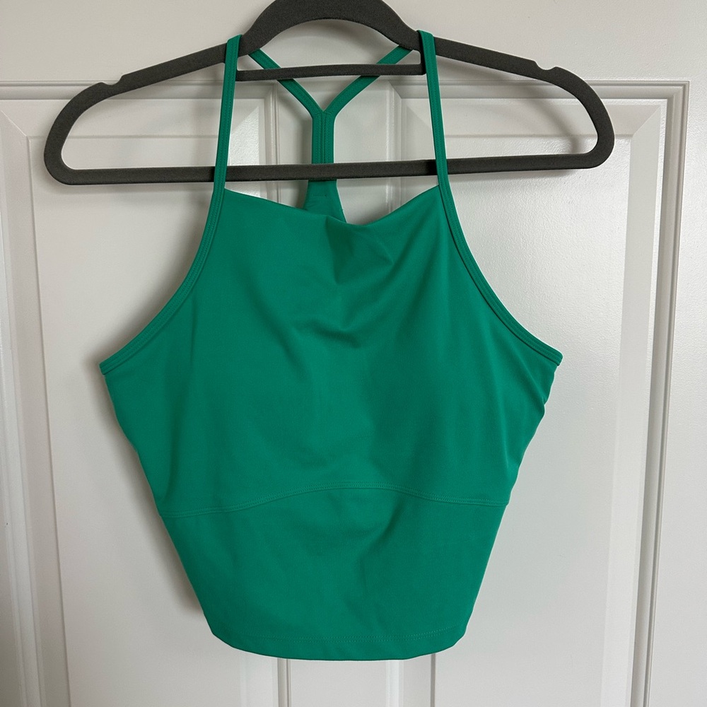 Bright Green Athletic Crop Top